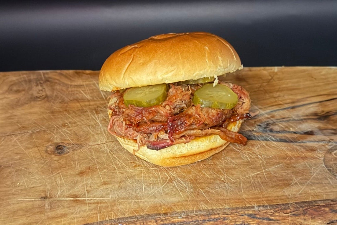 Smoked Plain Pulled Brisket