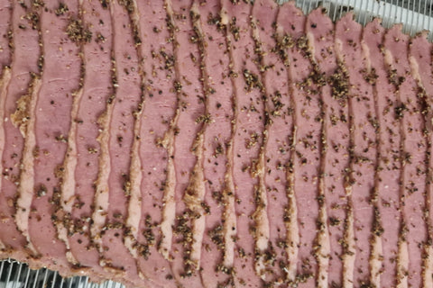 Peppered Beef Pastrami - 1kg Sliced