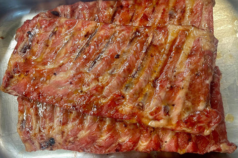 6 Hour Smoked Pork Spare Ribs